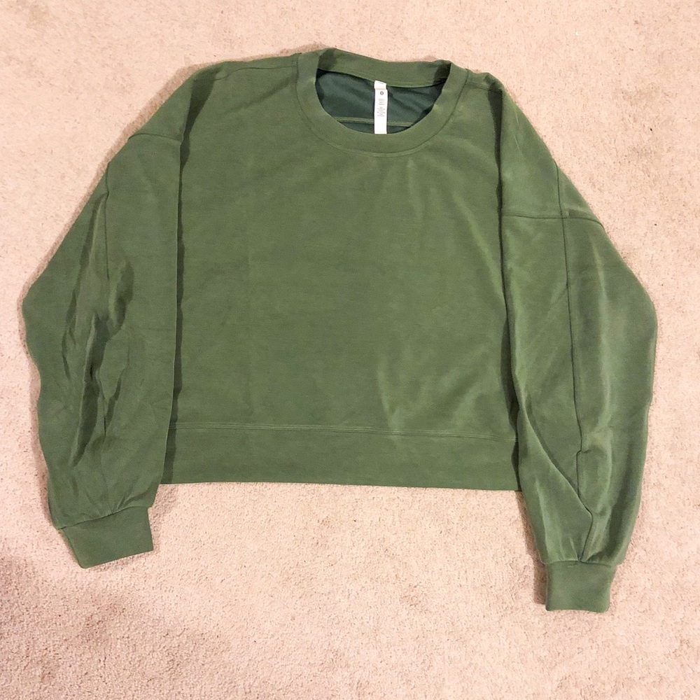 Lululemon Oversized Cropped Crew - Softstreme